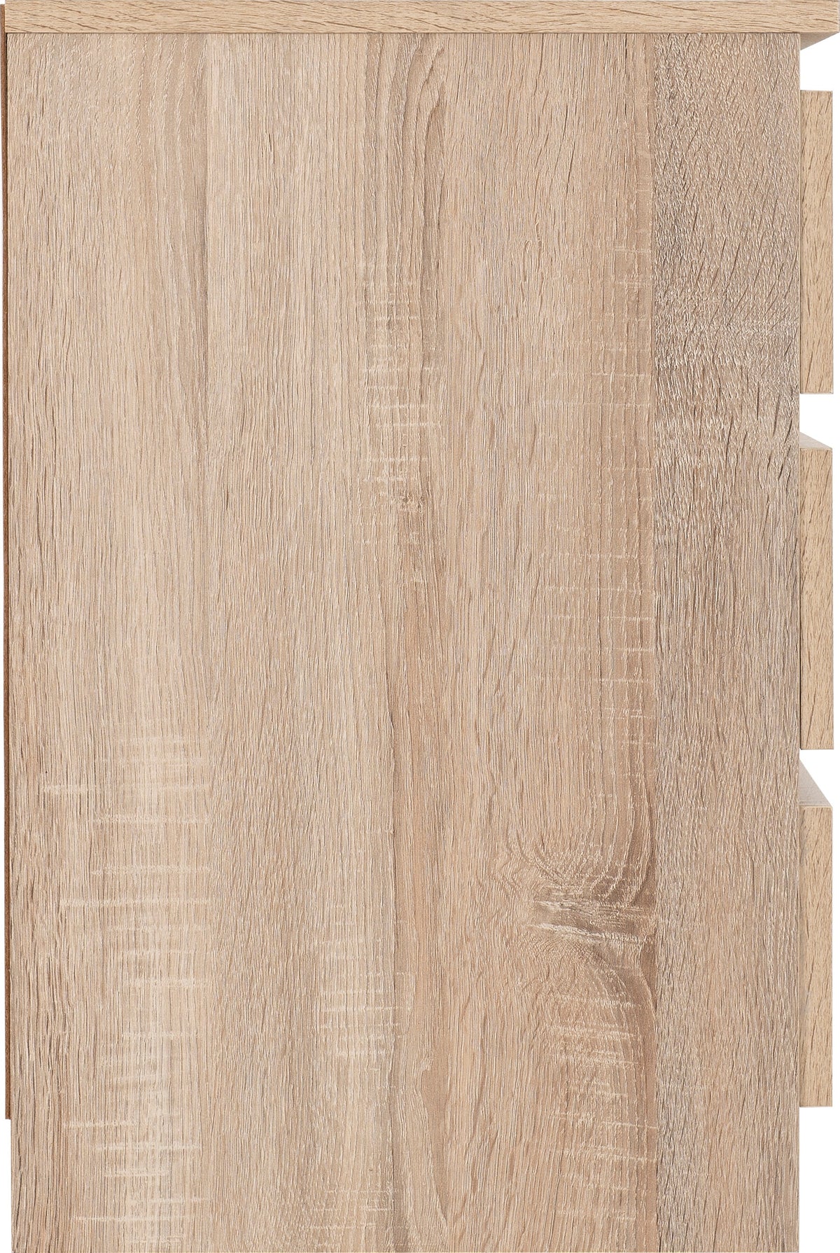 Malvern 3 Drawer Bedside - Sonoma Oak Effect - view 8