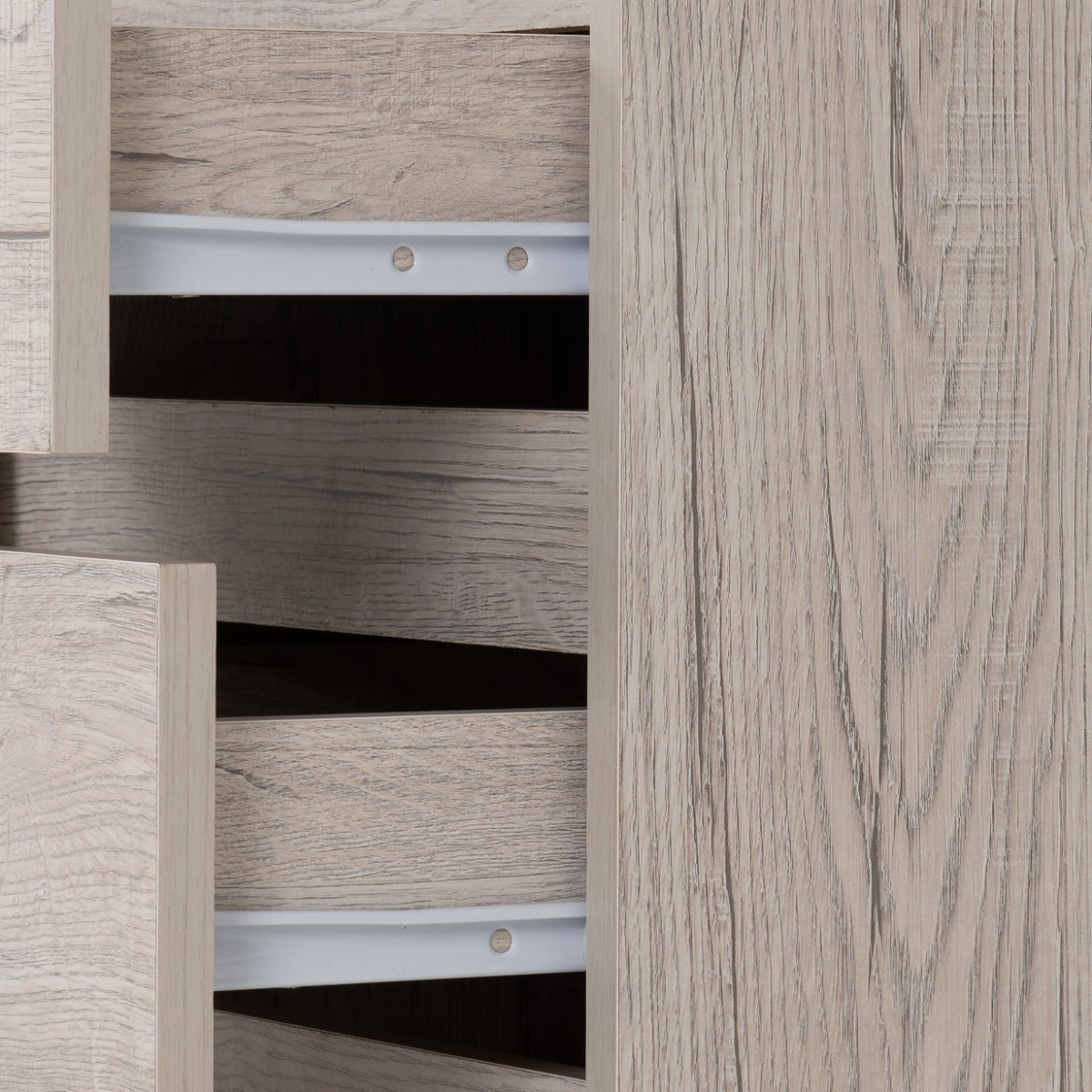 Malvern 3 Drawer Bedside - Urban Snow - view 7