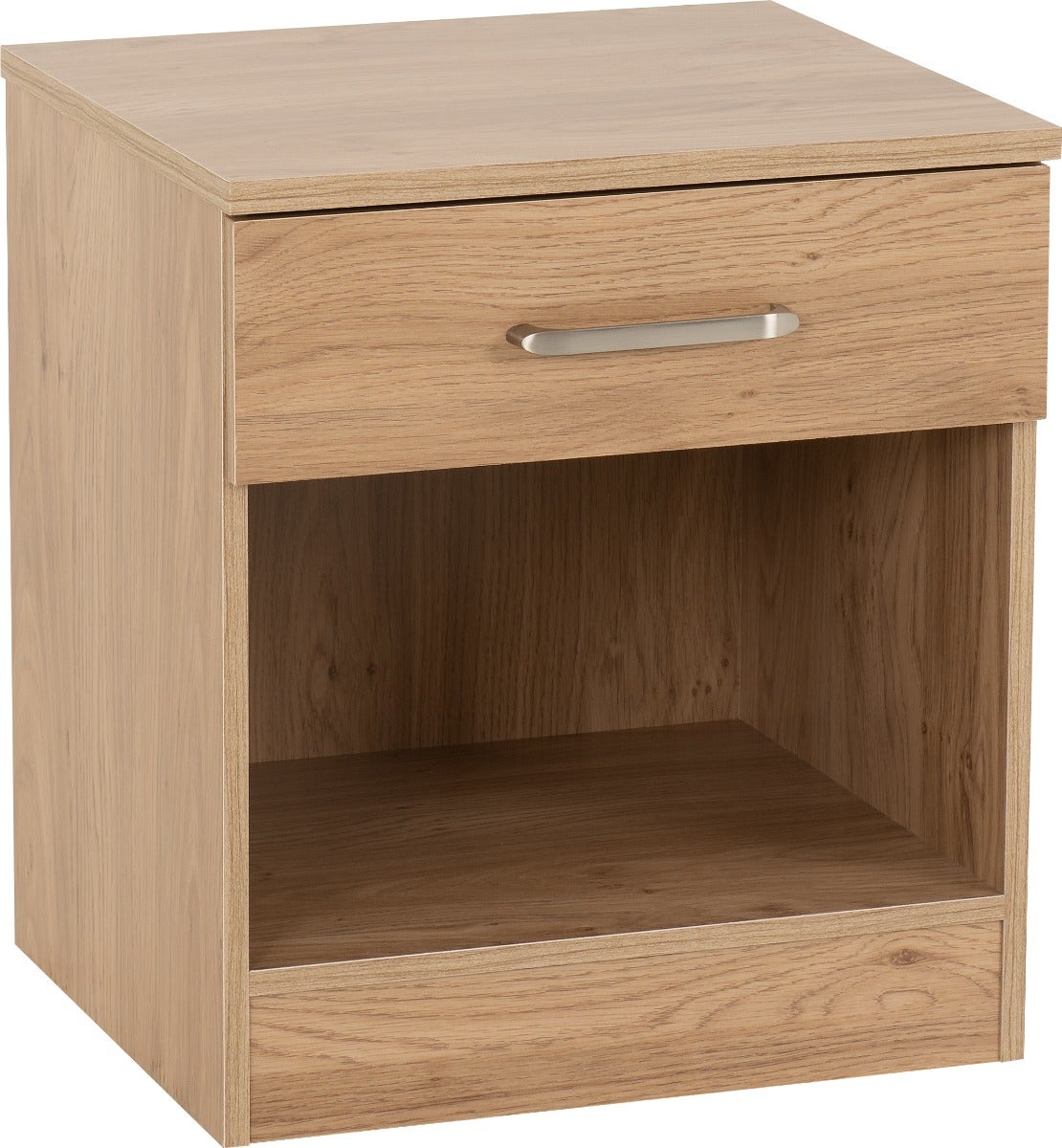 Dakota 1 Drawer Bedside - Oak Effect - view 2