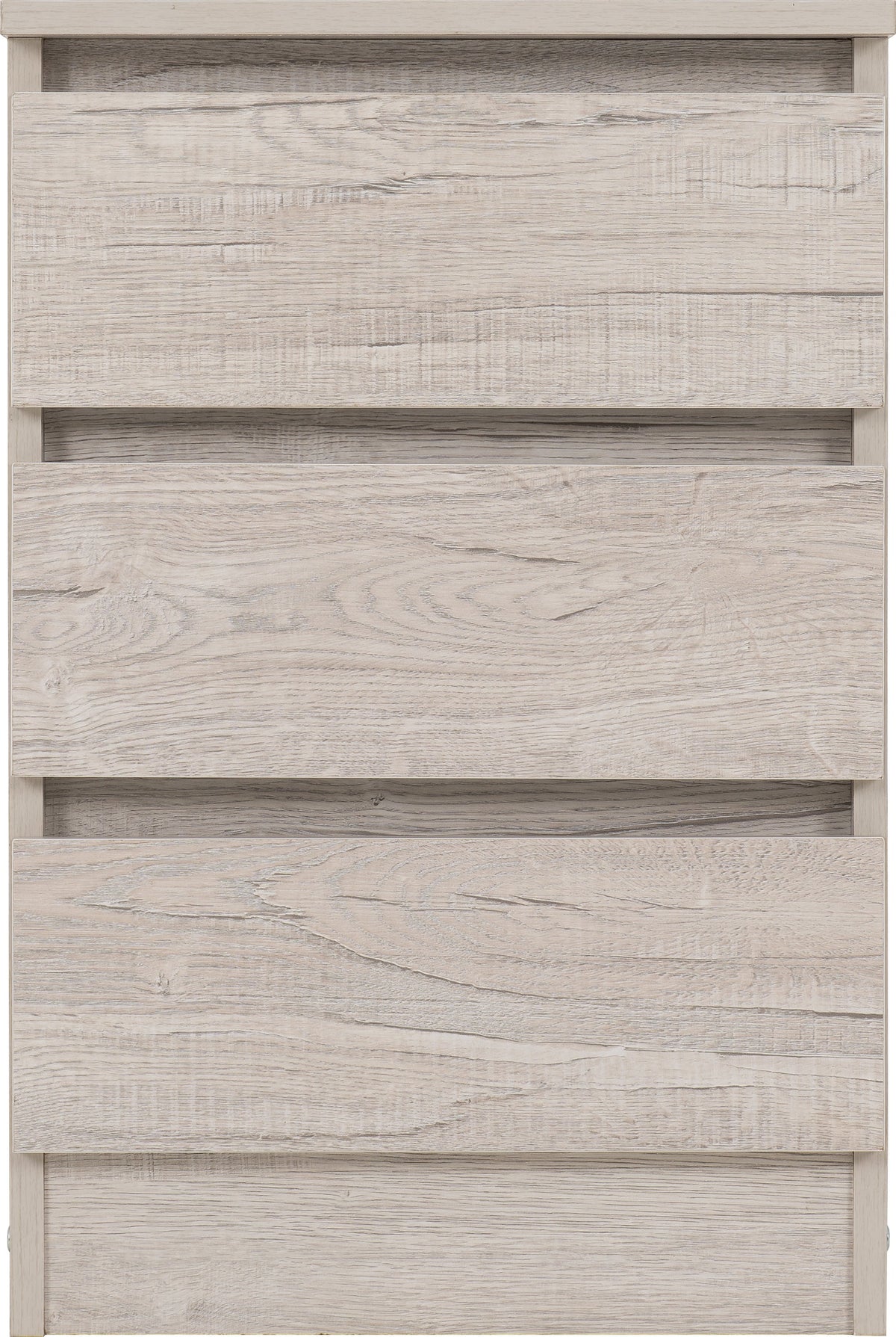 Malvern 3 Drawer Bedside X2 - Urban Snow - view 8