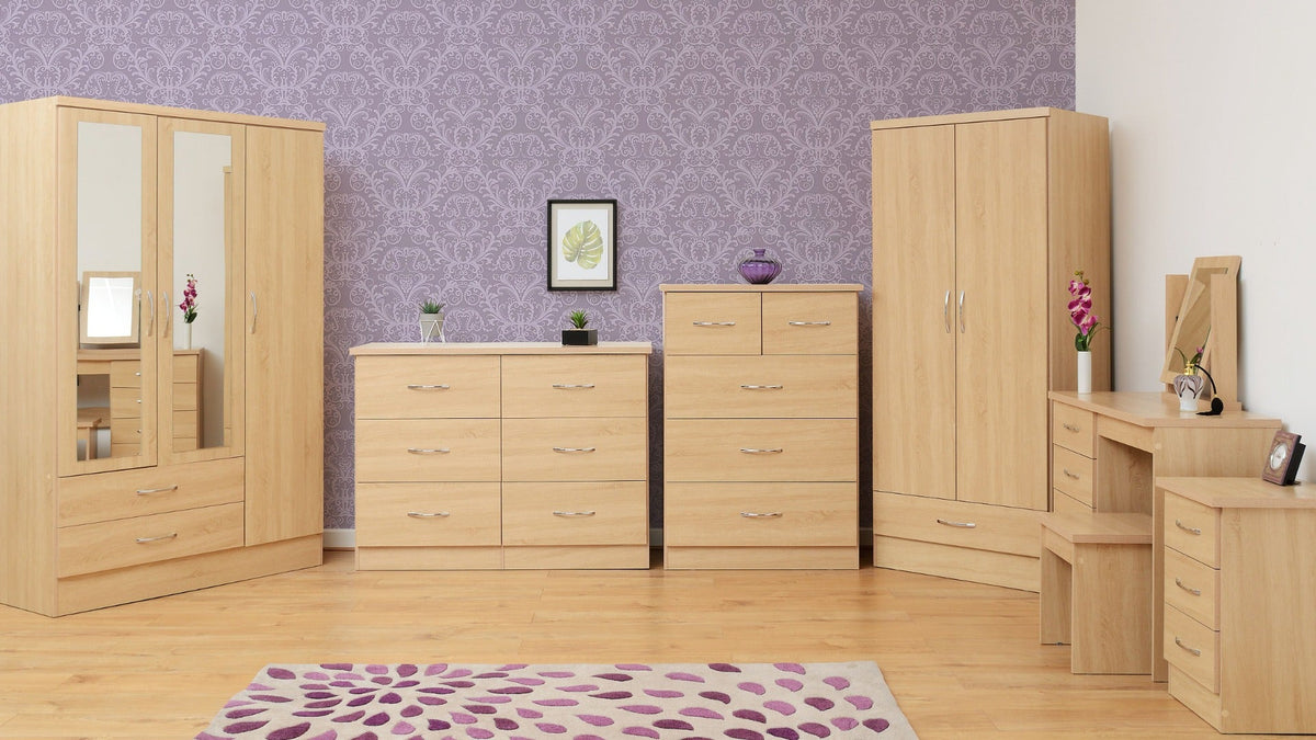 Nevada Dressing Table Set - Sonoma Oak Effect - view 10