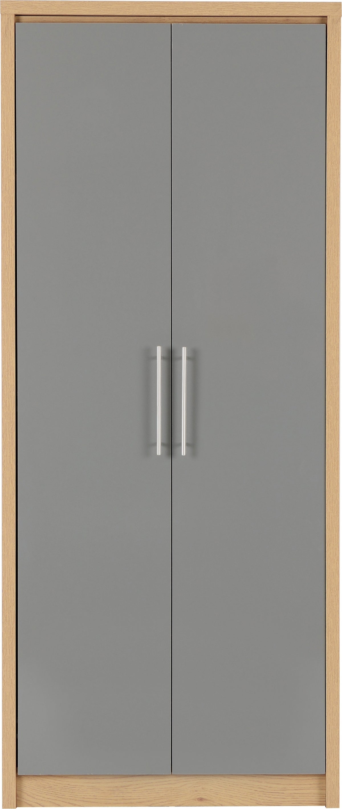 Seville Bedroom Set - Grey Gloss/Light Oak Effect Veneer - view 22