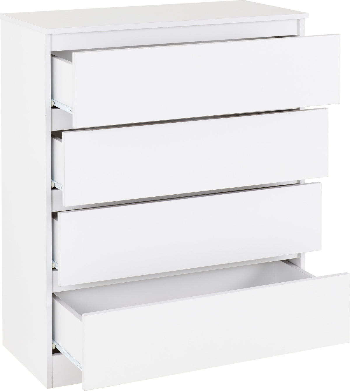 Malvern 2 Door Wardrobe Bedroom Set - White - view 22