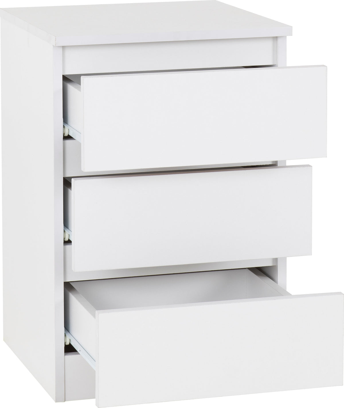 Malvern 2 Door Wardrobe Bedroom Set - White - view 17