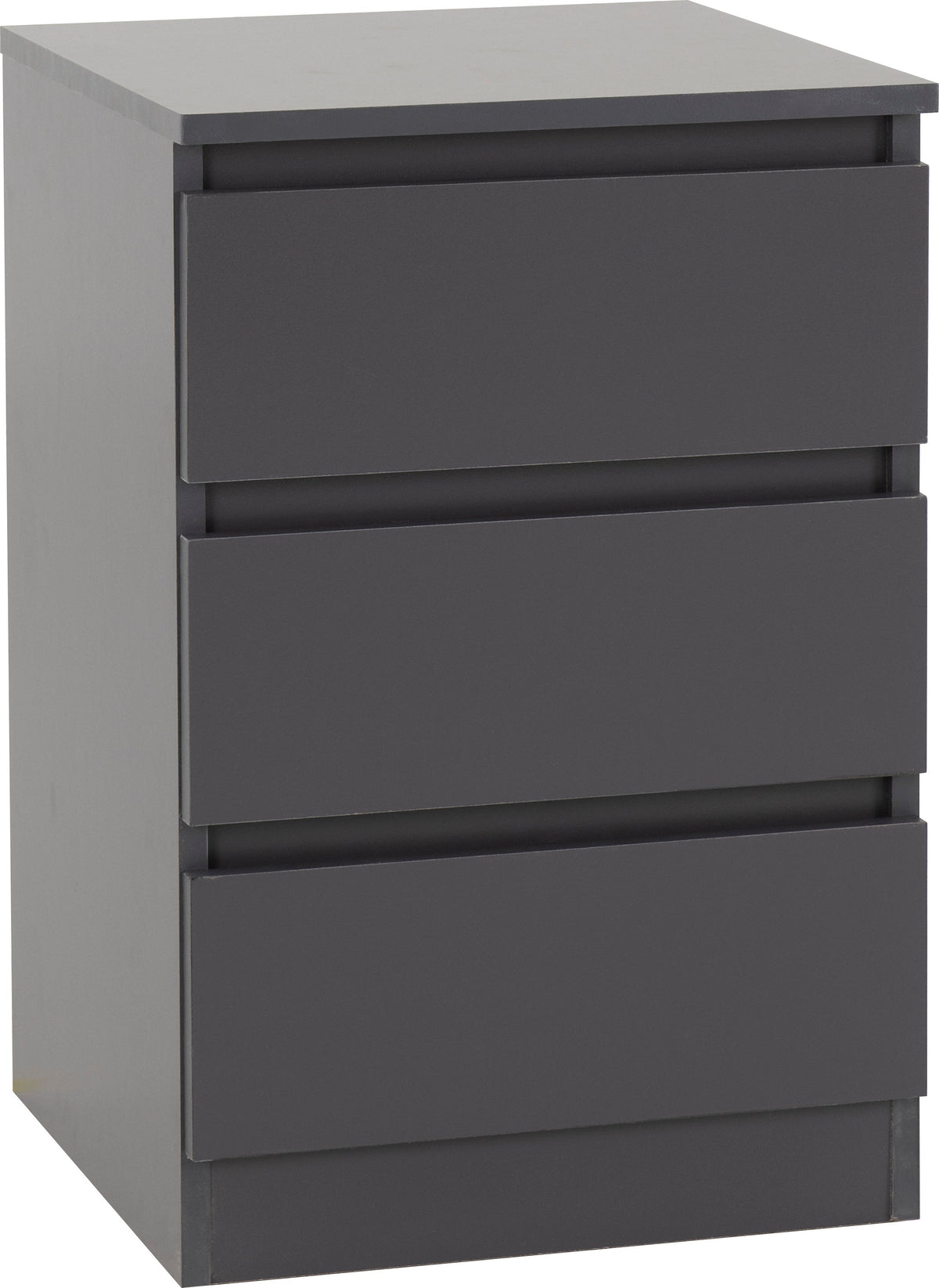 Malvern 2 Door Wardrobe Bedroom Set - Grey - view 12