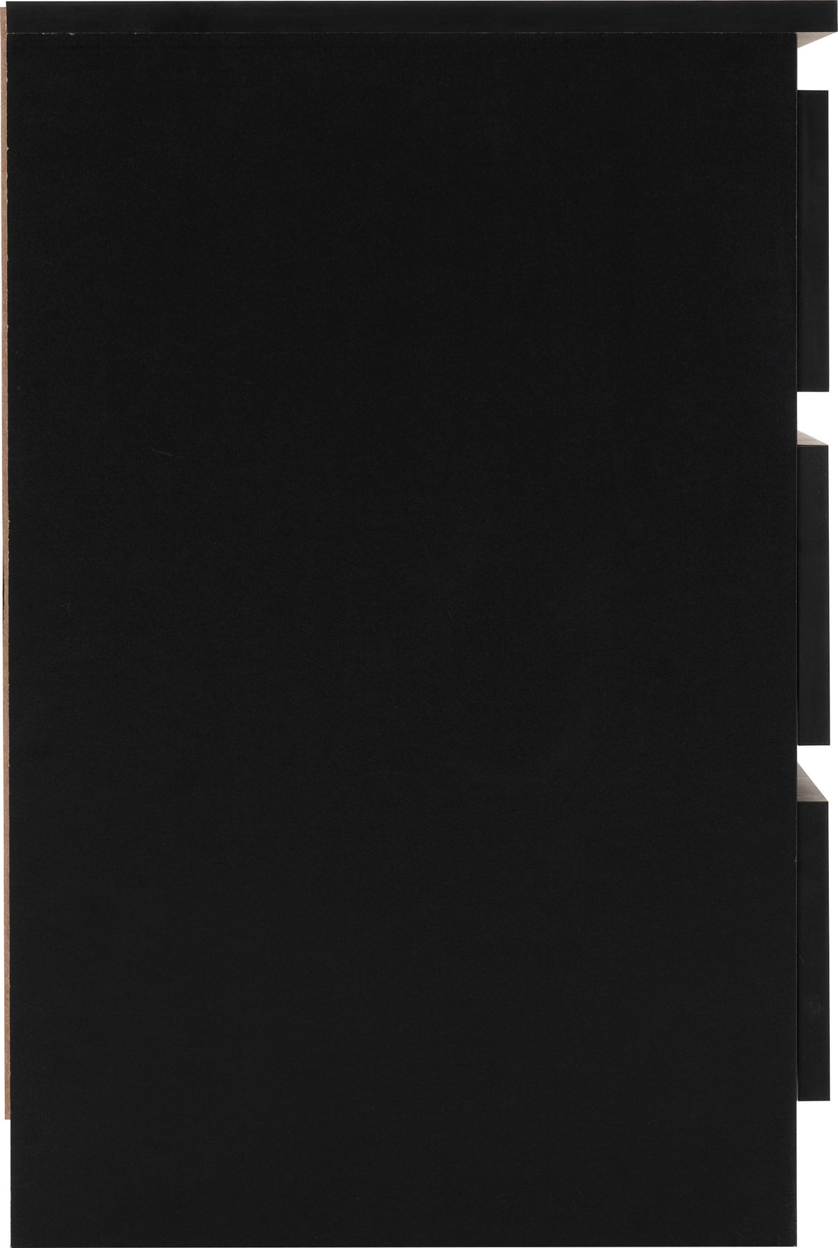 Malvern 3 Door Wardrobe Bedroom Set - Black - view 9