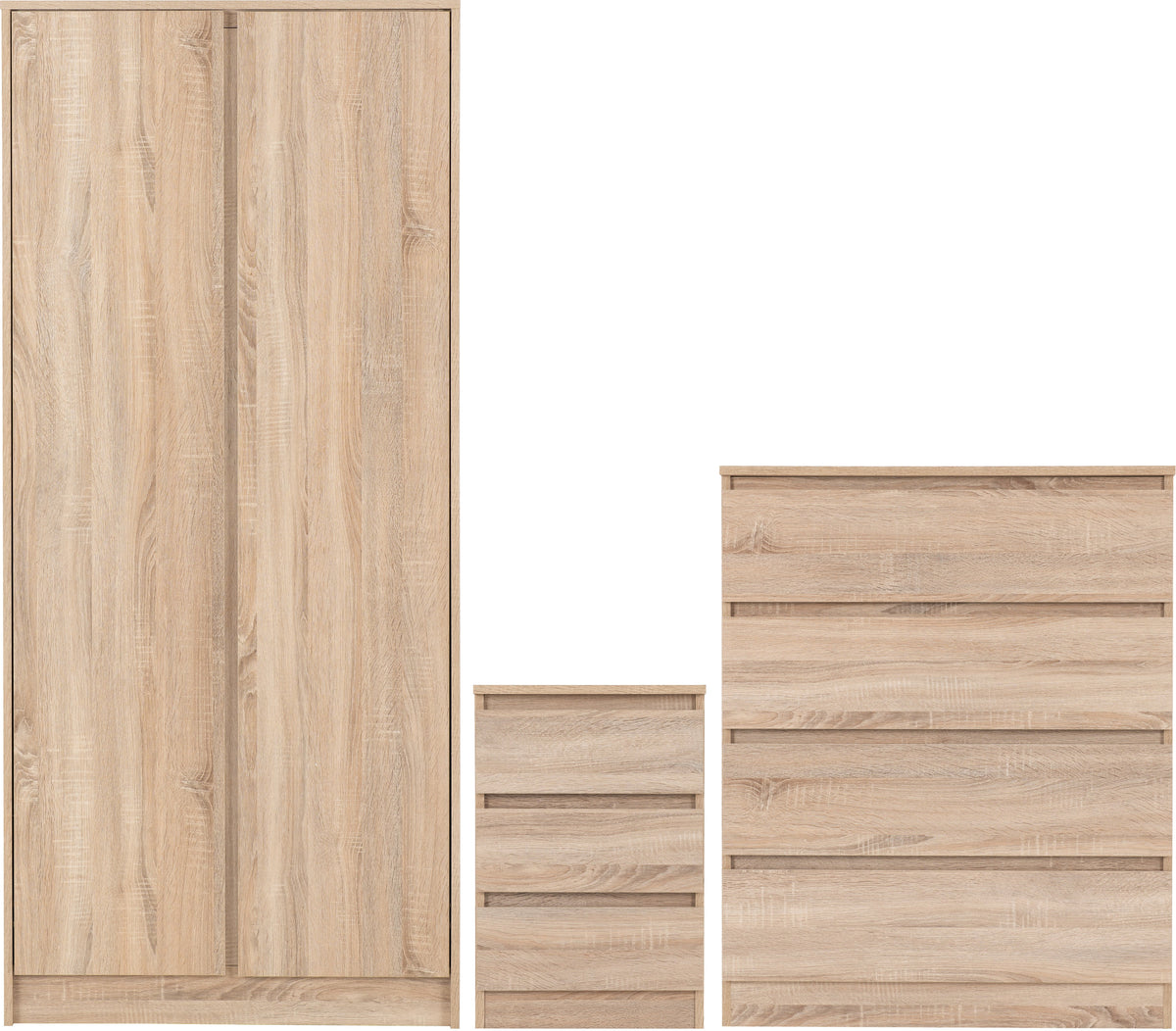 Malvern Trio Set - Sonoma Oak Effect - view 24