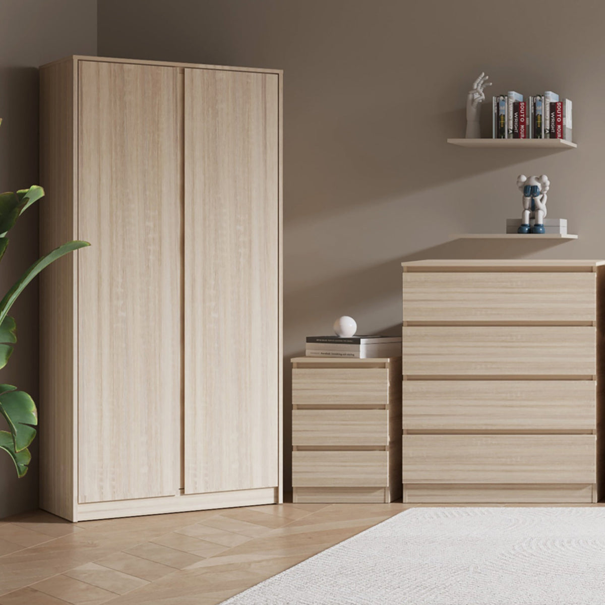 Malvern Trio Set - Sonoma Oak Effect