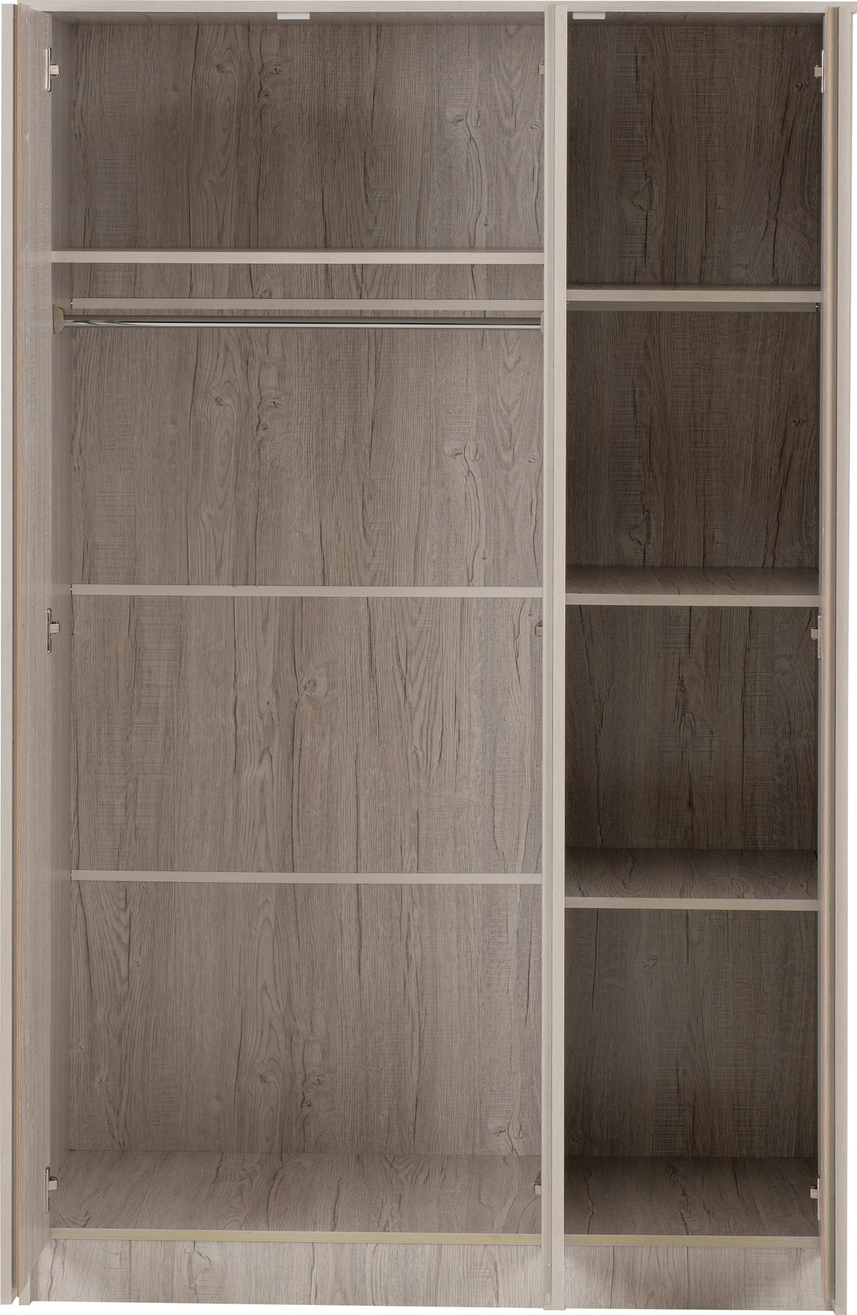 Malvern 3 Door Wardrobe Bedroom Set - Urban Snow - view 20