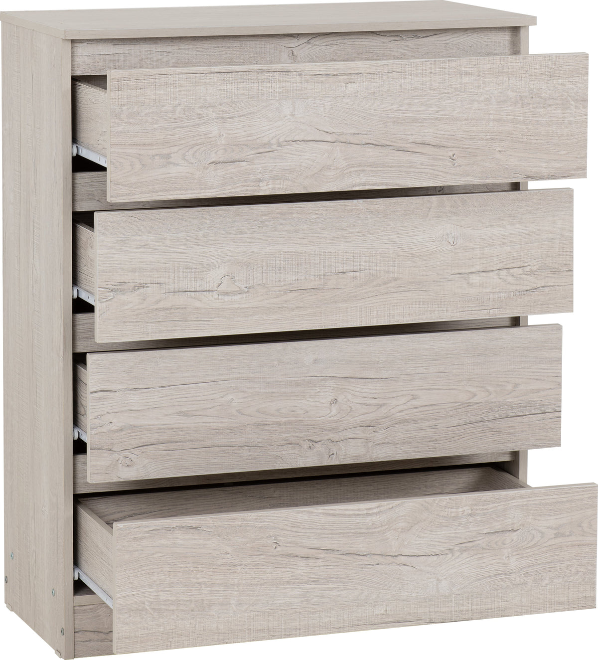Malvern 3 Door Wardrobe Bedroom Set - Urban Snow - view 16
