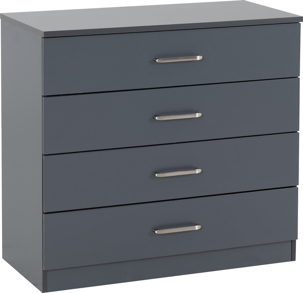 Dakota 2 Door Wardrobe Bedroom Set - Dark Grey - view 20