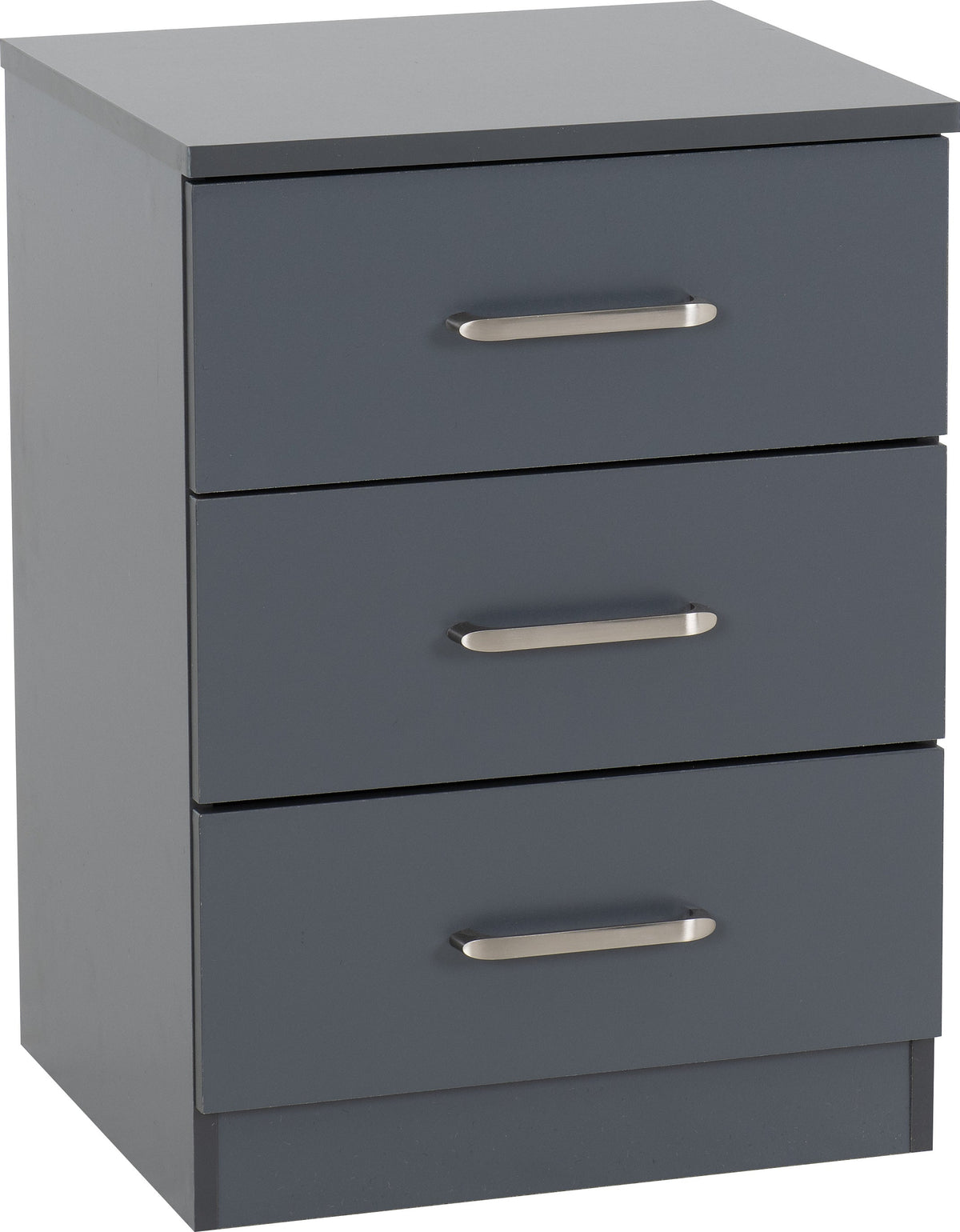 Dakota 2 Door Wardrobe Bedroom Set - Dark Grey - view 14