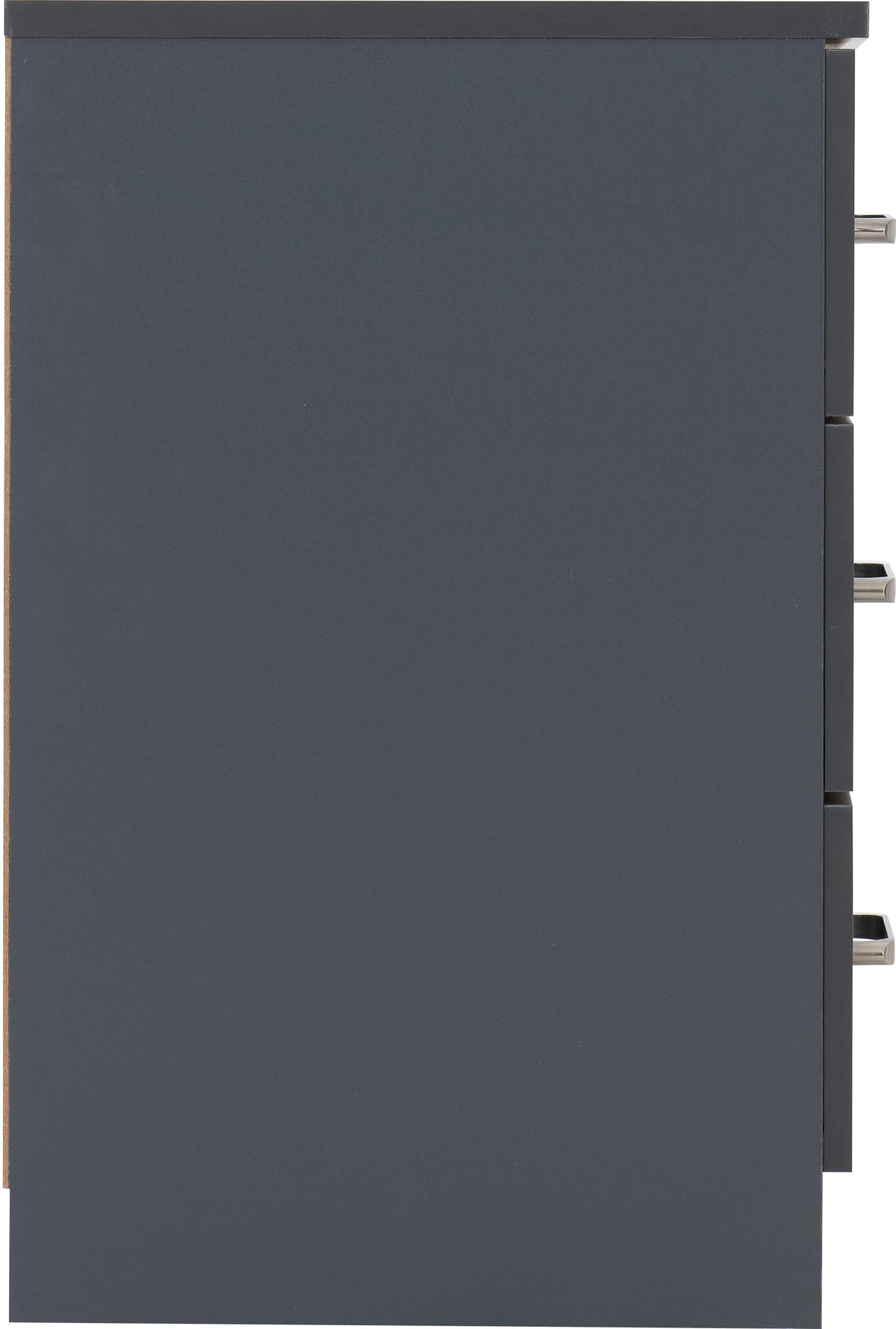 Dakota 2 Door Wardrobe Bedroom Set - Dark Grey - view 11
