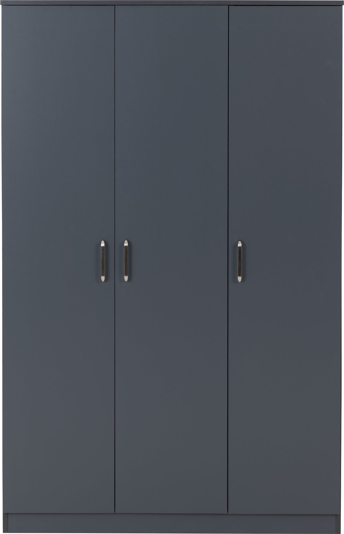 Dakota 3 Door Wardrobe Bedroom Set - Dark Grey - view 24