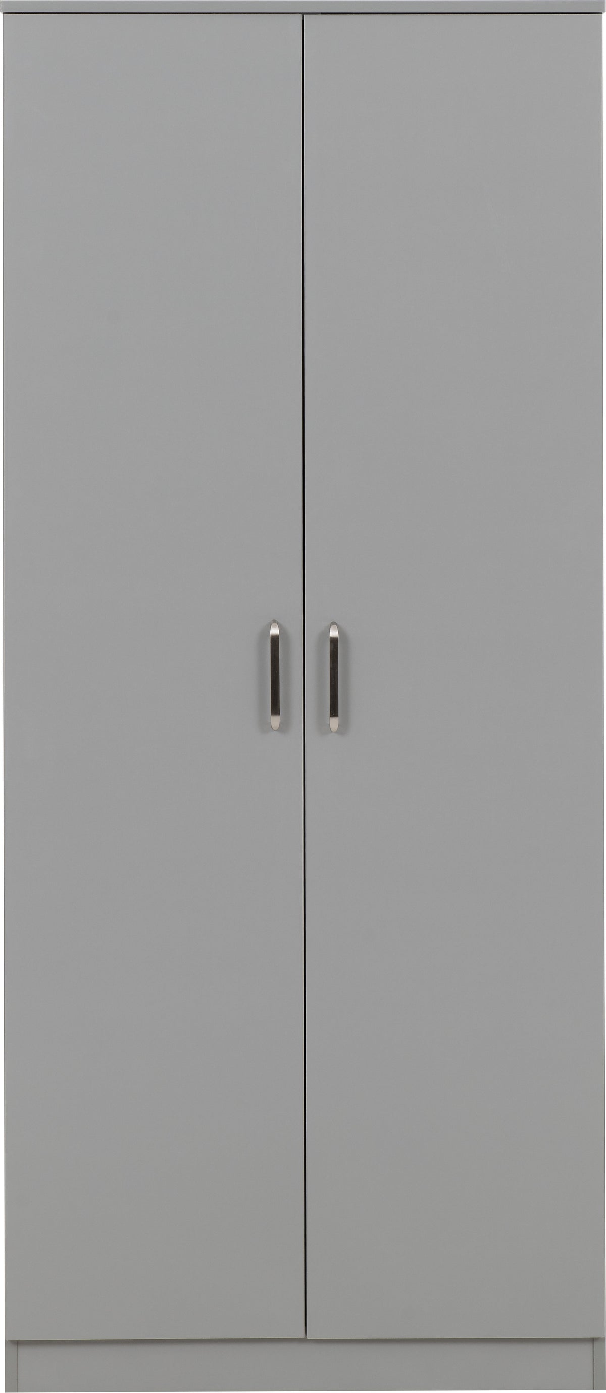 Dakota 2 Door Wardrobe Bedroom Set - Light Grey - view 24