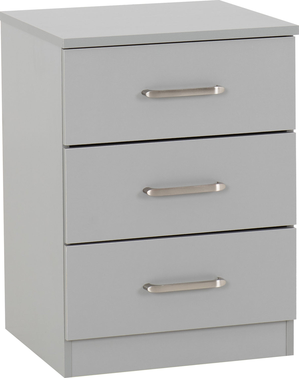 Dakota 2 Door Wardrobe Bedroom Set - Light Grey - view 14