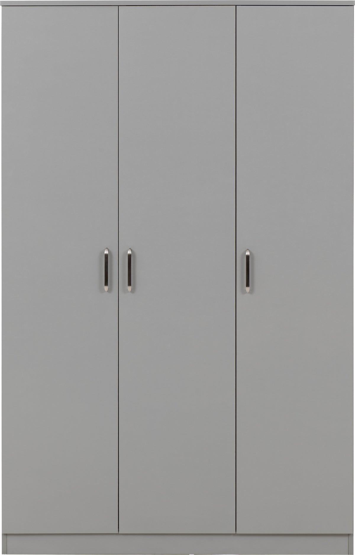 Dakota 3 Door Wardrobe Bedroom Set - Light Grey - view 24