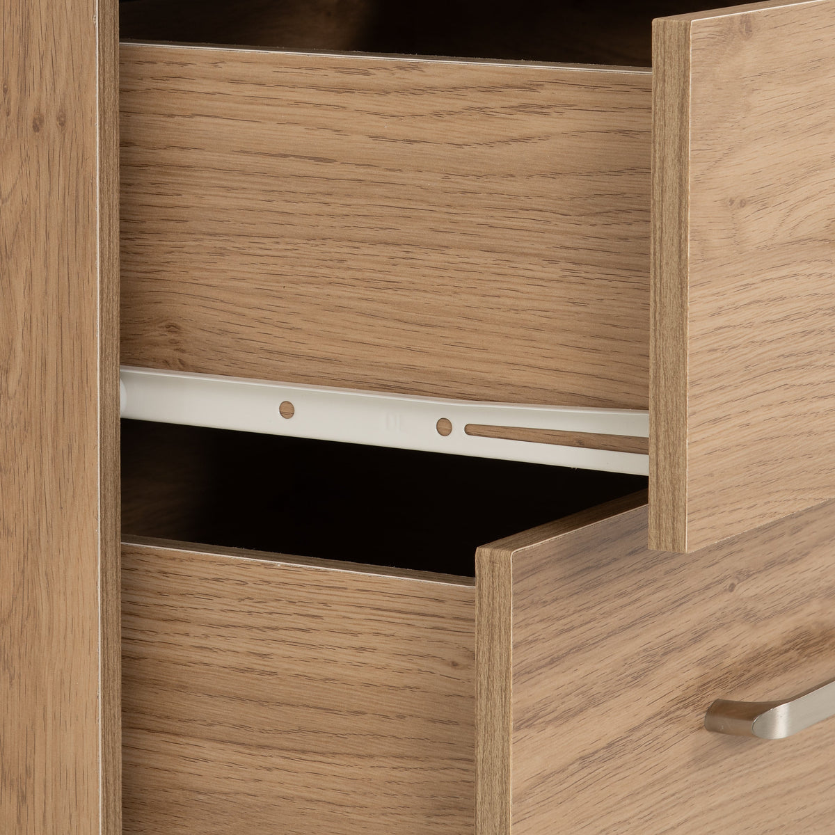 Dakota 3 Door Wardrobe Bedroom Set - Oak Effect - view 26
