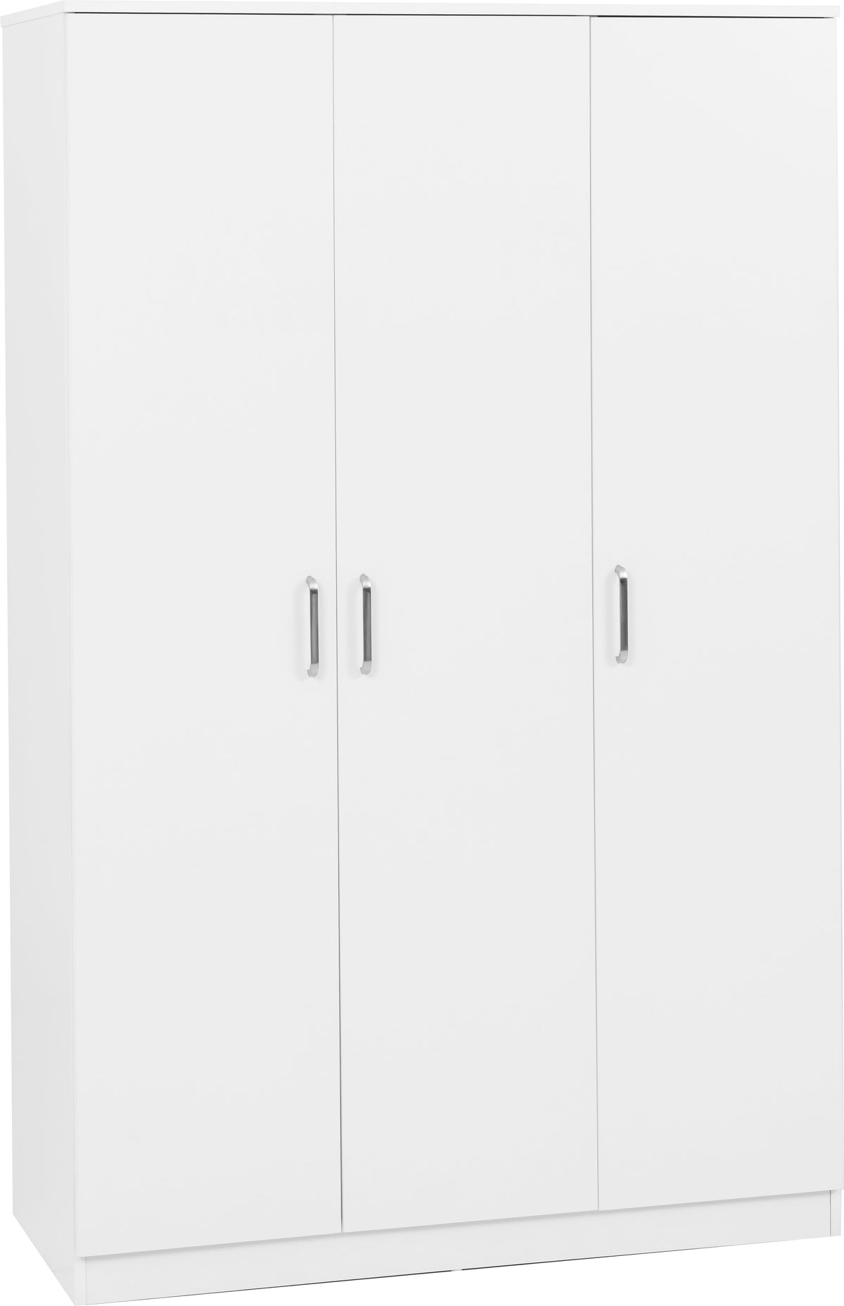 Dakota 3 Door Wardrobe Bedroom Set - White - view 25