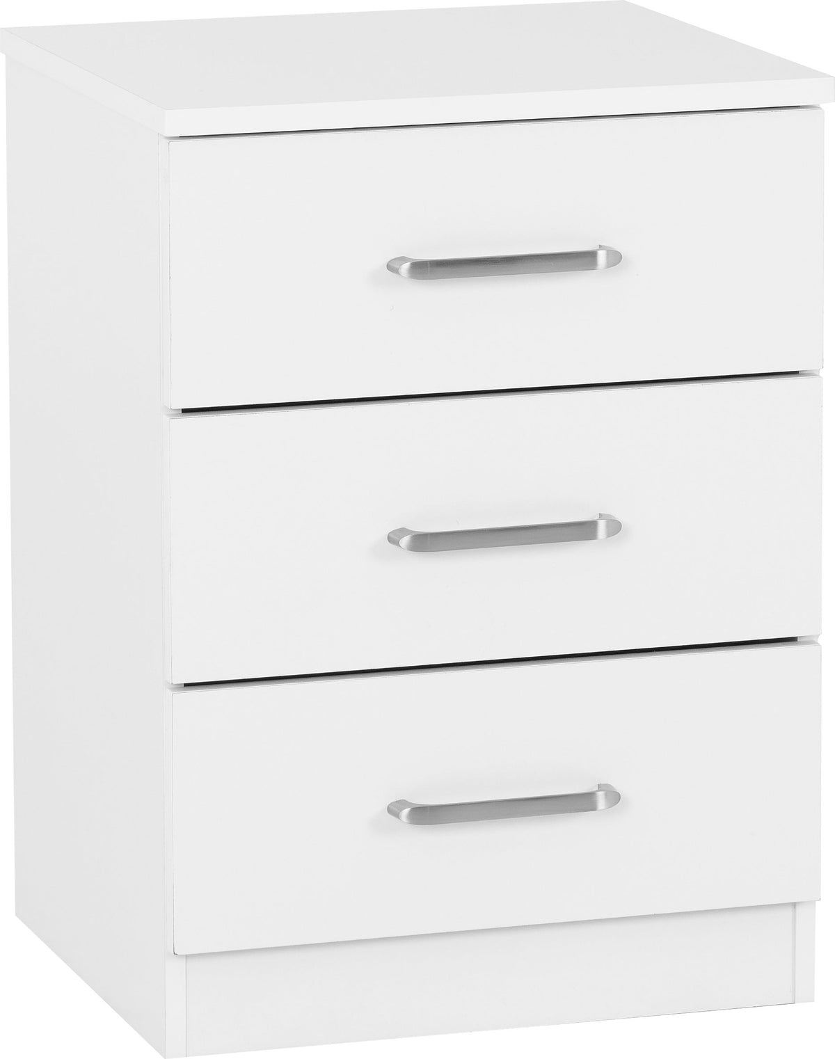 Dakota 3 Door Wardrobe Bedroom Set - White - view 14