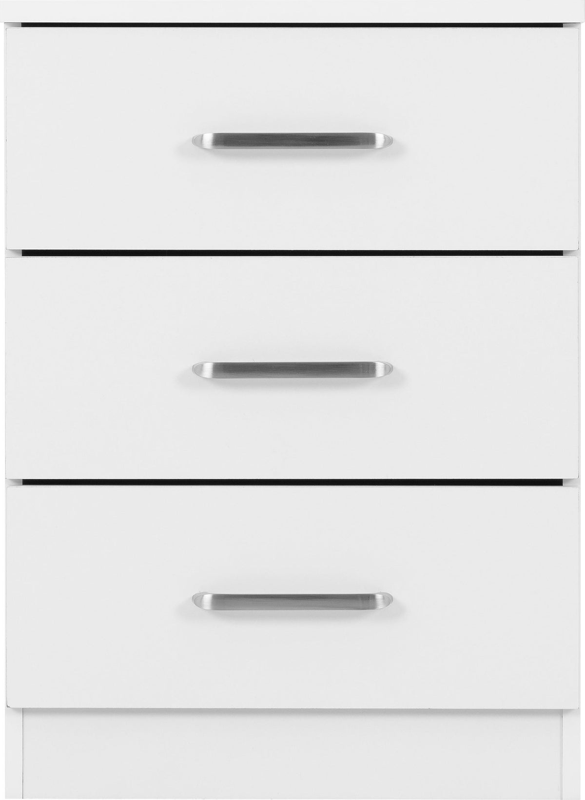 Dakota 3 Door Wardrobe Bedroom Set - White - view 12