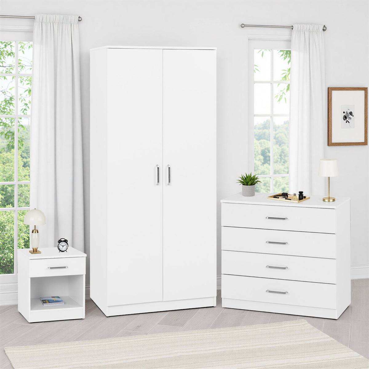 Dakota Trio Set - White