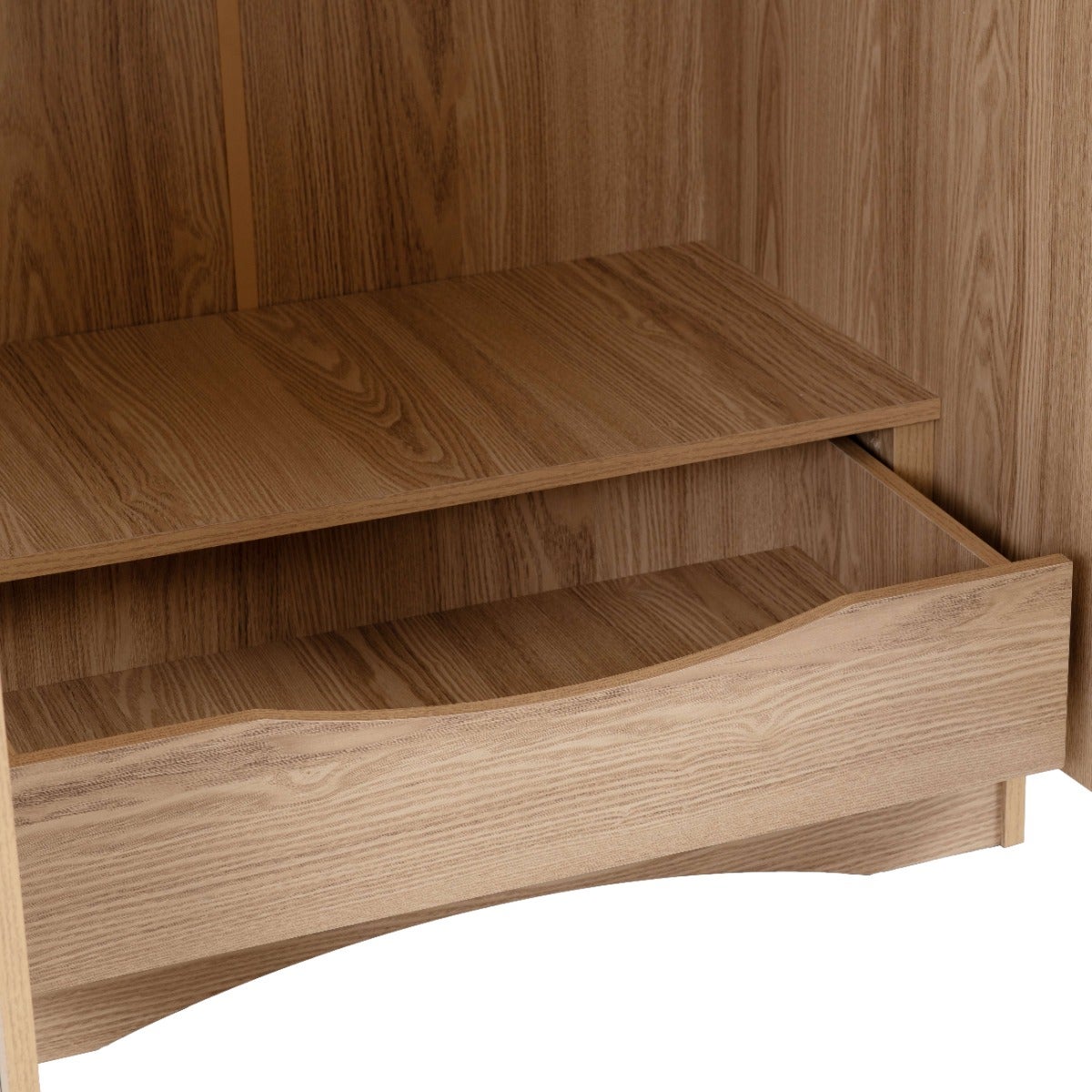 Tessa 2 Door Wardrobe Bedroom Set - Natural Oak Effect - view 9