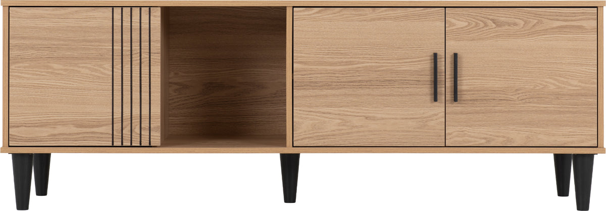 Tessa TV Cabinet - Natural Oak Effect - view 7