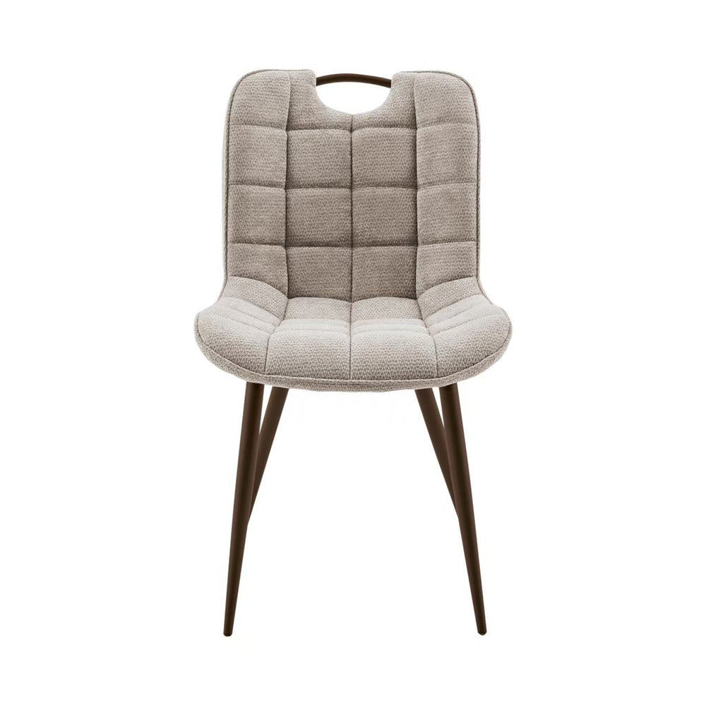 Monza Brown Fabric Dining Chair