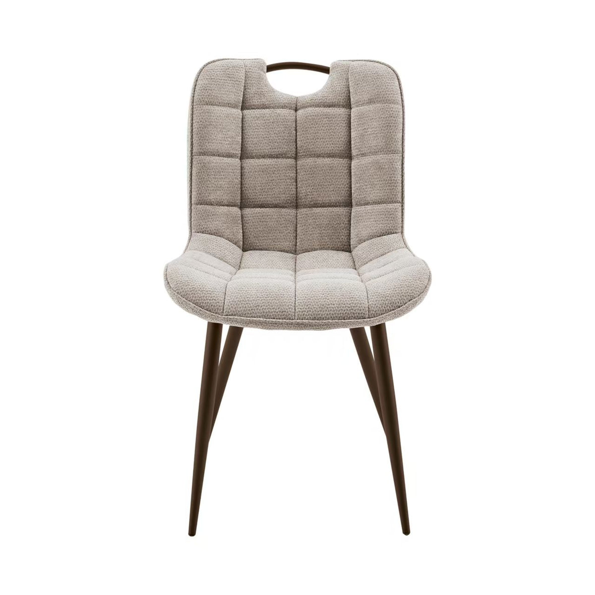 Monza Brown Fabric Dining Chair