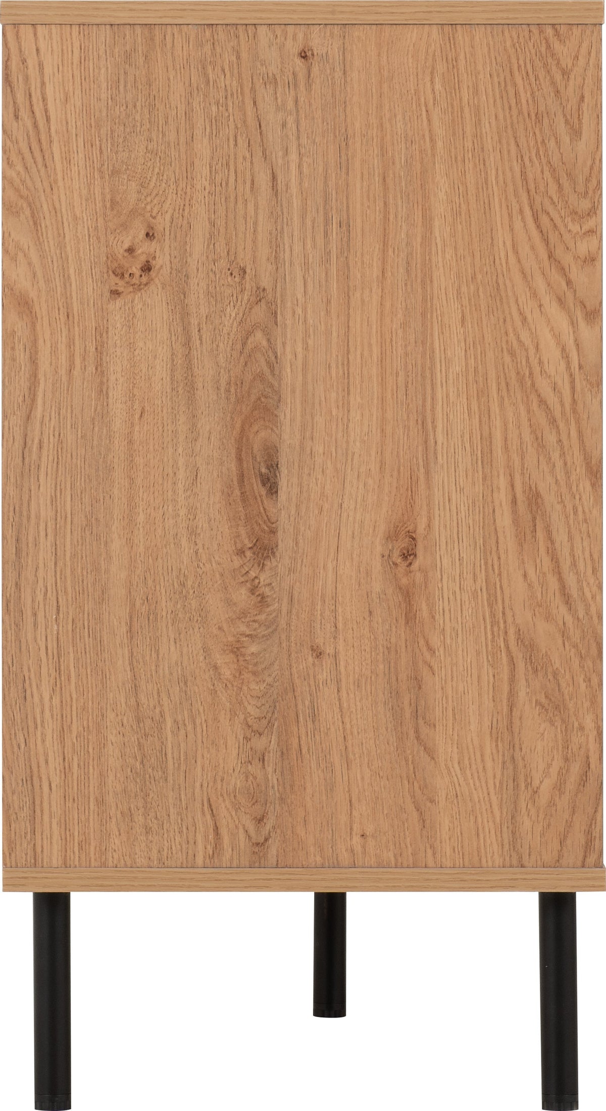 Leon 2 Door 3 Drawer Sideboard - Medium Oak Effect - view 6