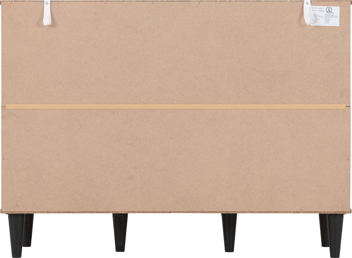 Tessa 3 Door 2 Drawer Sideboard - Natural Oak Effect - view 6