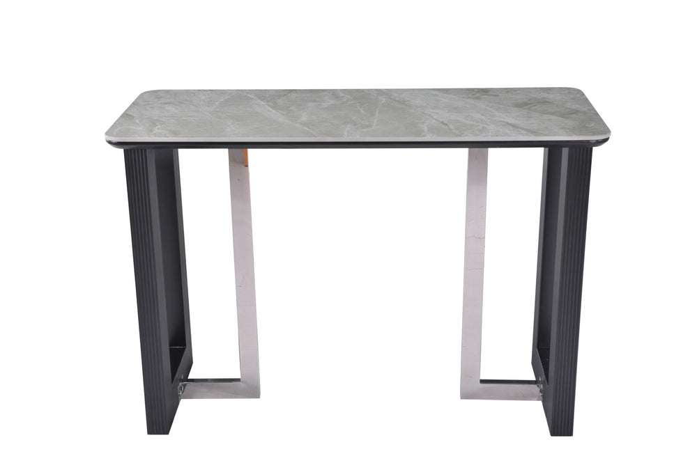 Engelberg Grey & Black Bar Table