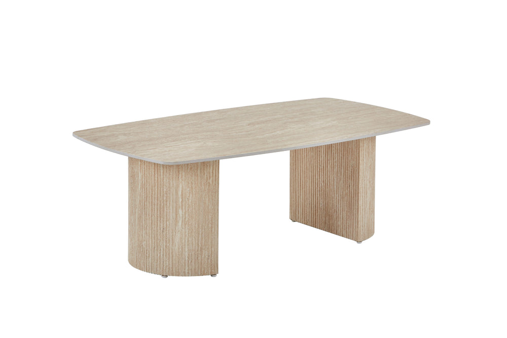 Olympia Beige Ceramic Coffee Table