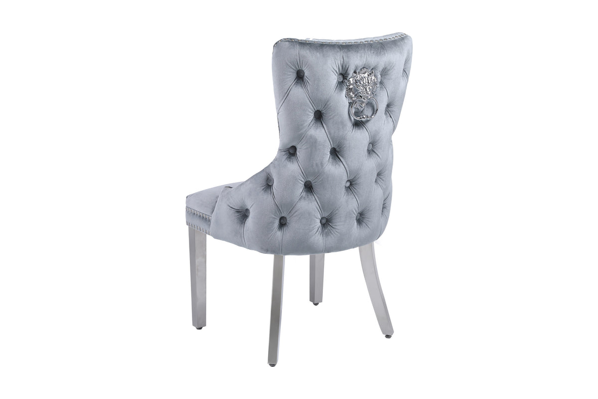 Victoria Grey Dining Chair