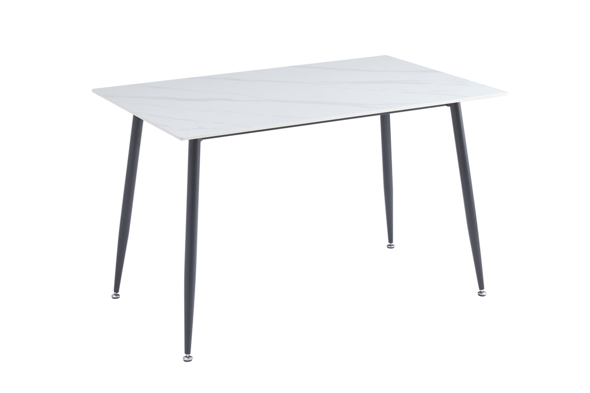 Oxford White Ceramic 120cm Table