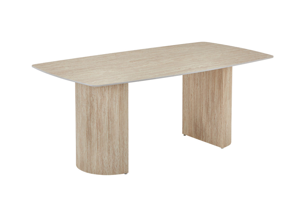 Olympia Beige Ceramic 160cm Table