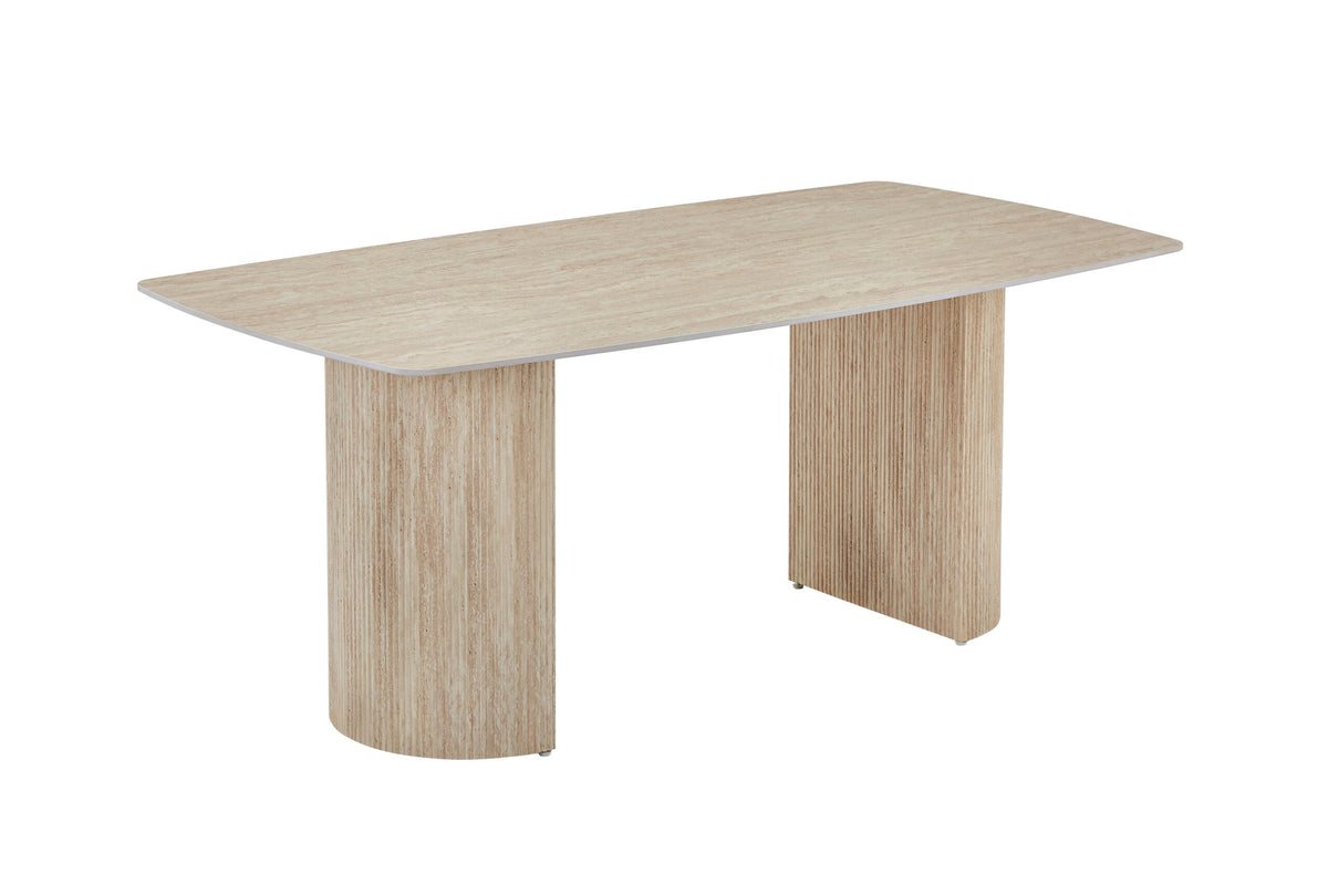 Olympia Beige Ceramic 160cm Table