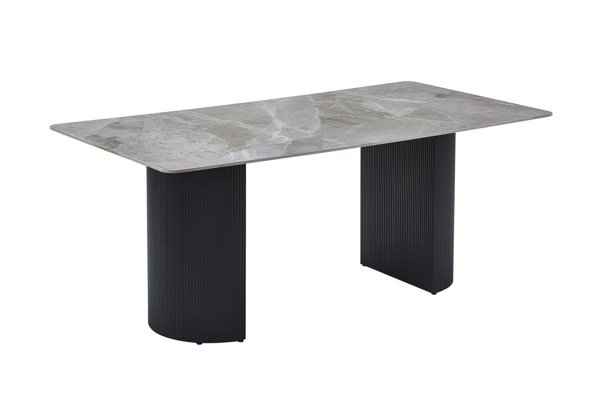 Olympia Grey Ceramic 160cm Table