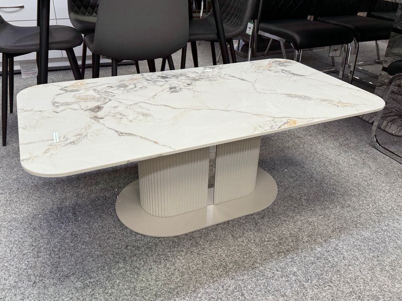 Sydney Cream Ceramic Coffee Table