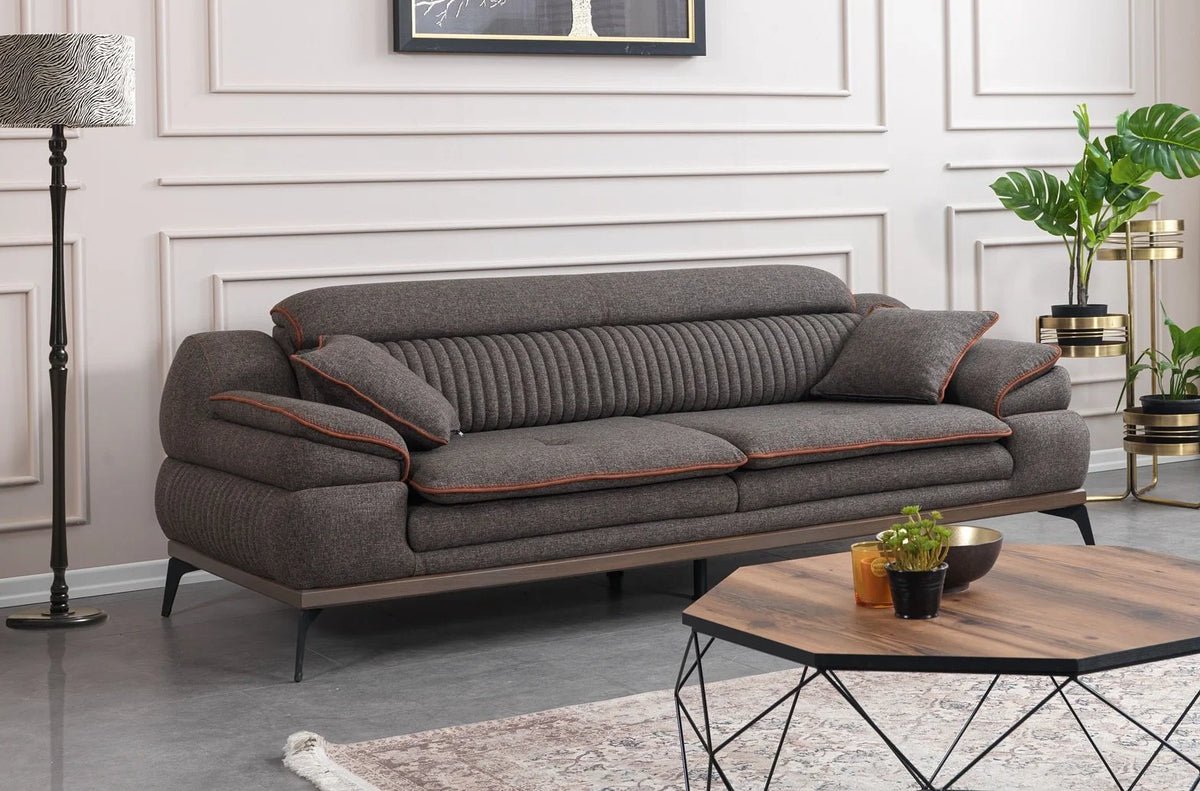 Izmir Grey 3 & 2 Seat