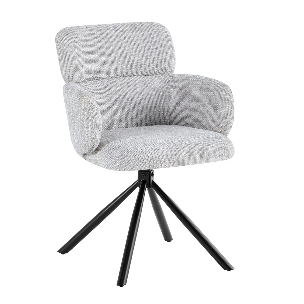 Tuscany Grey 360 Swivel Chair