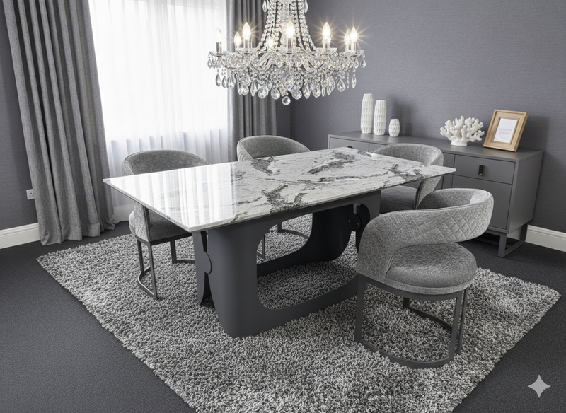 Lina Grey Dining Chair