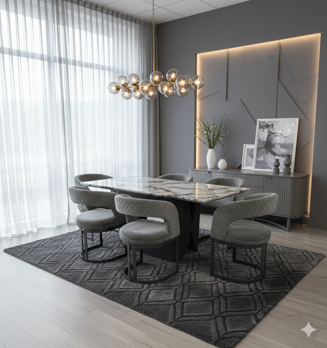 Lina Grey Dining Chair