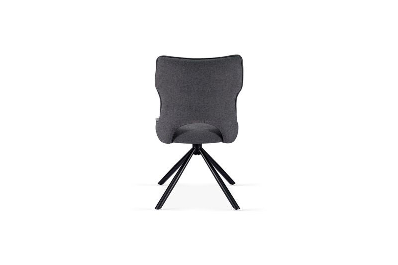 Fairmont 360 Swivel Grey Dining Chair