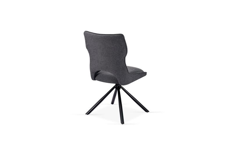 Fairmont 360 Swivel Grey Dining Chair