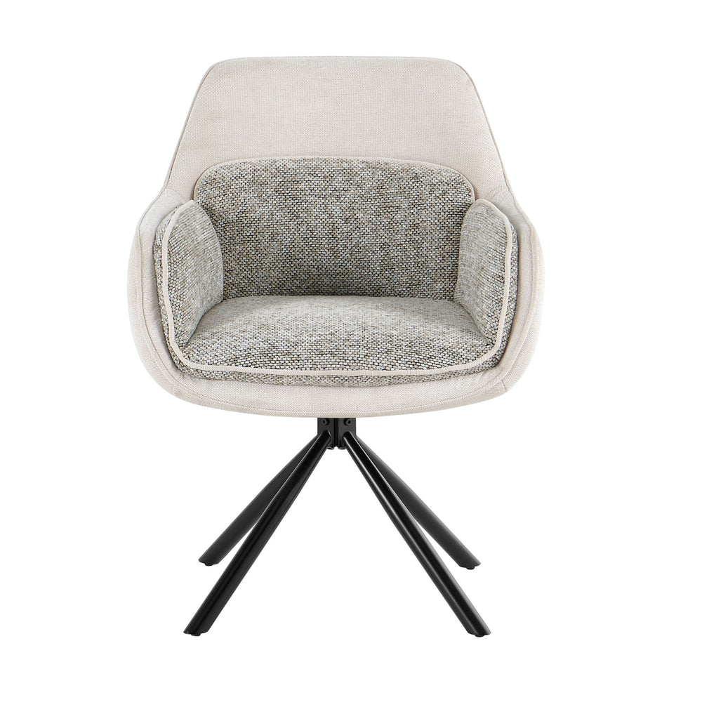 Florence 360 Beige Swivel Chair