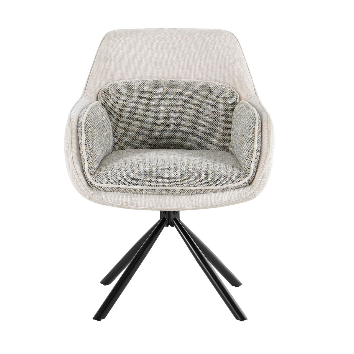 Florence 360 Beige Swivel Chair