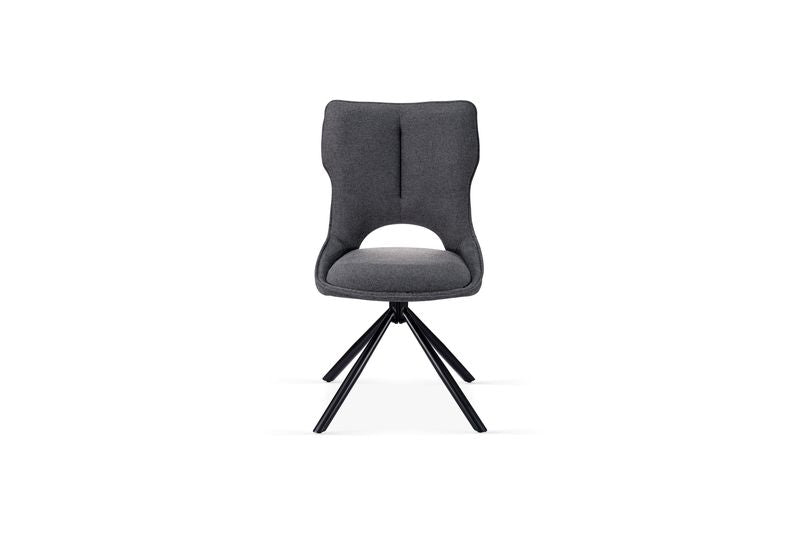 Roseland 360 Swivel Grey Dining Chair